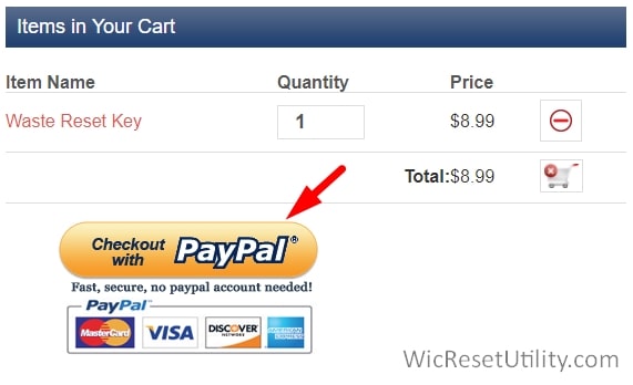 checkout with Paypal using Debit or credit card