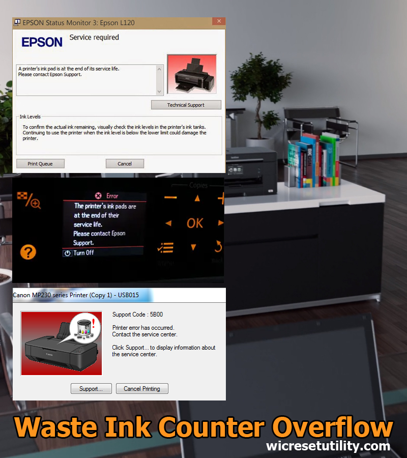 waste ink counter reset